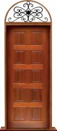 10 panel: door in frame