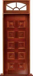 tessellated bat: door in frame