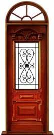 chateau iron: double door