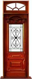 chateau iron: double door