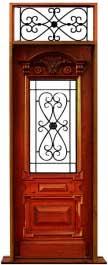 chateau iron: double door