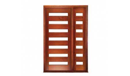 mandalay: single door + sidelight on right