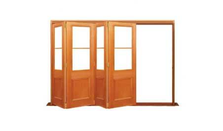 victorian twin light: four door bifold - all left or all right